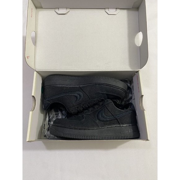 Pre-Owned Mens Size 4 Black Nike Air Force 1 Low / Stussy Basketball Shoes main image 8